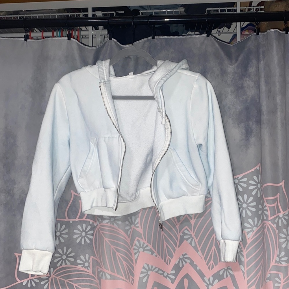Cropped sweatshirt